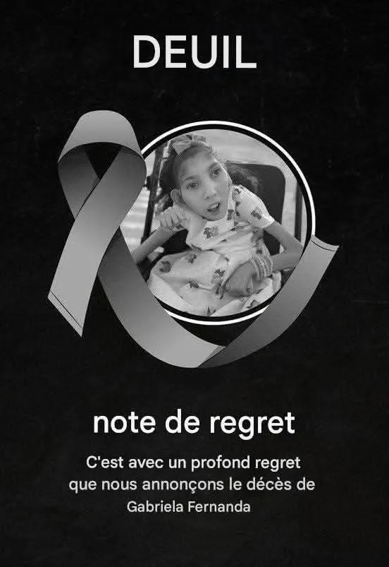 Mort d'Elise Fernanda, elle était la fille du cher Da...Voir plus