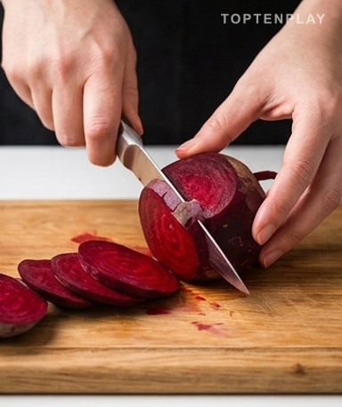 On prépare les légumes