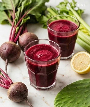 Jus Détox Betterave, Nopal et Céleri : Un Verre Pour Vraiment Recharger