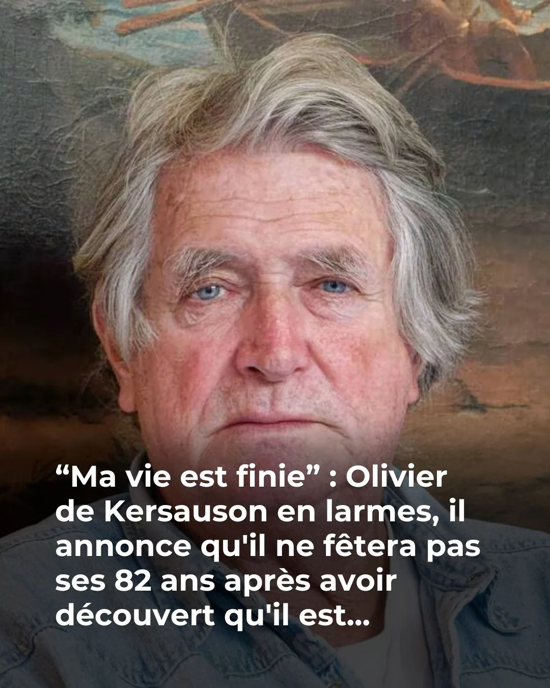 Olivier de Kersauson en larmes a découvert qu'il est...😢 💔👇Voir plus