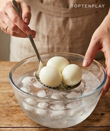 Sortez vos œufs du frigo une demi-heure avant