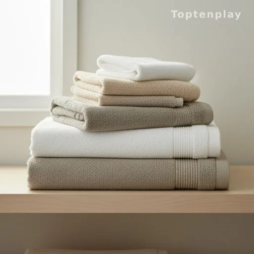La bande sur vos serviettes de bain : bien plus qu'un détail
