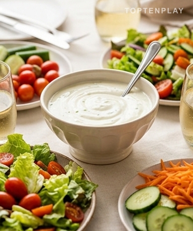 La sauce au yaourt légère qui va transformer toutes vos salades