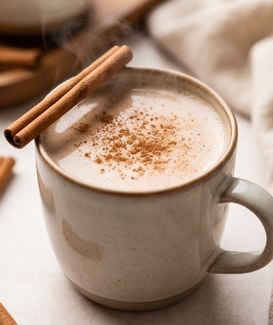 Lait Chaud à la Cannelle