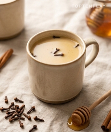 Lait d'amande chaud aux clous de girofle : la boisson du soir qui fait vraiment du bien