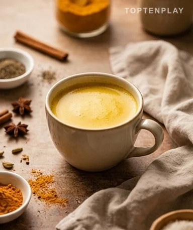 Lait d'Or au Curcuma : la boisson du soir qui prend soin de vous