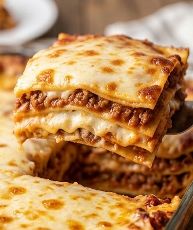 Lasagne Italienne Million Dollars : 3 Fromages et Sauce Maison