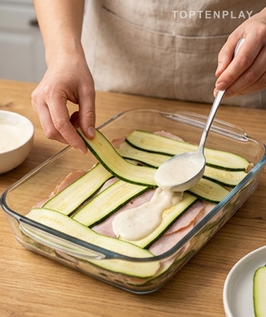 Salez les courgettes et oubliez-les un quart d'heure