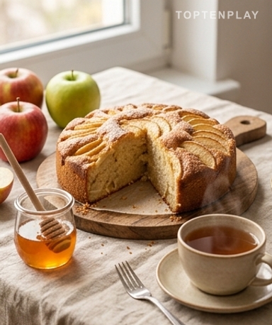 Le Cake Pommes et Miel qui Fait Craquer Tout le Monde