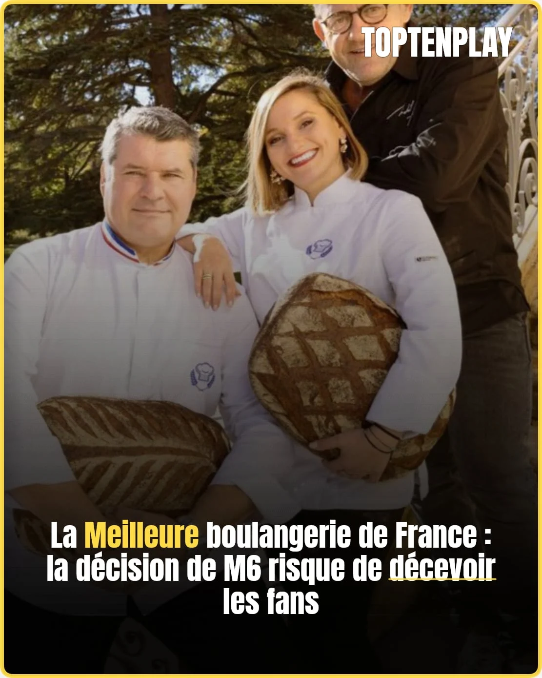 Changement en vue pour La meilleure boulangerie de France sur M6... 🍞