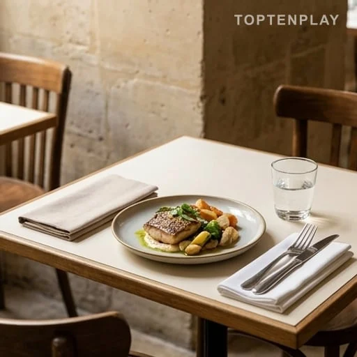 Le budget : déjeuner accessible, dîner plus élevé