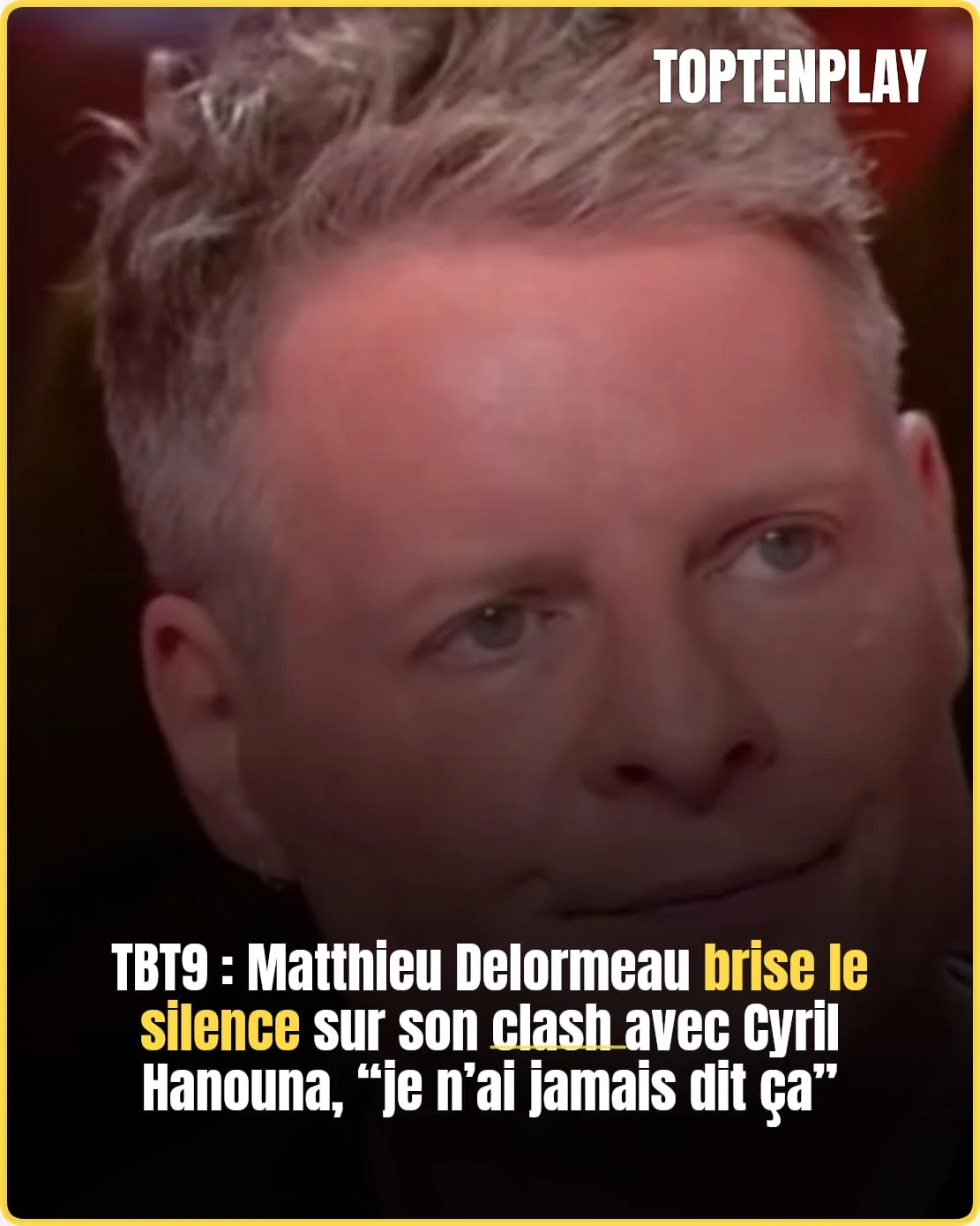 Matthieu Delormeau s'exprime sur le clash avec Hanouna. Vérités révélées. 🤔
