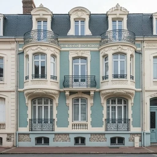 Des villas Belle Époque comme signature visuelle