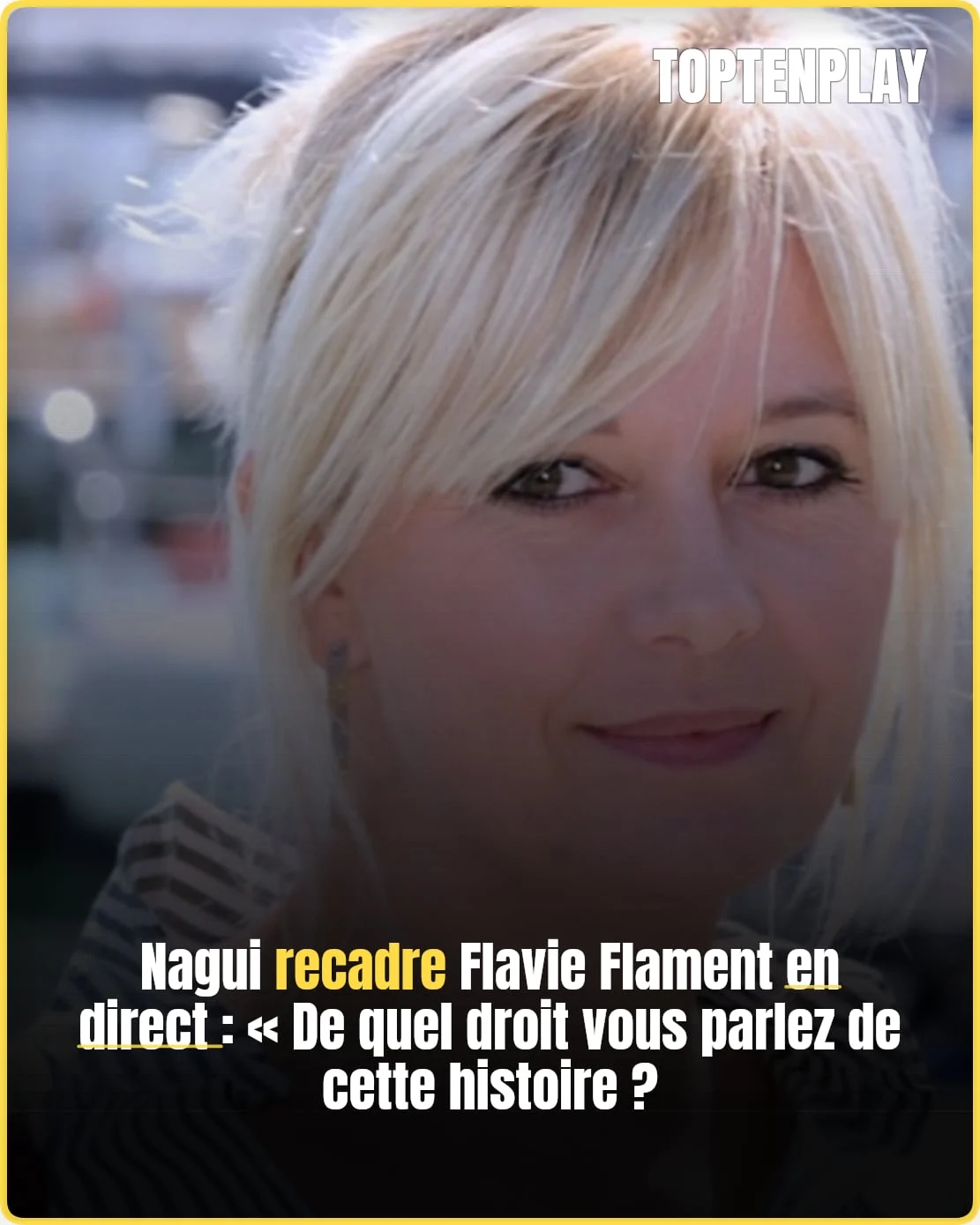 Nagui recadre Flavie Flament : une séquence relue autrement
