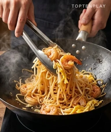 La sauce se prépare avant tout le reste