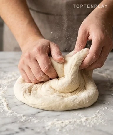 Le pétrissage, c'est le seul effort de la recette