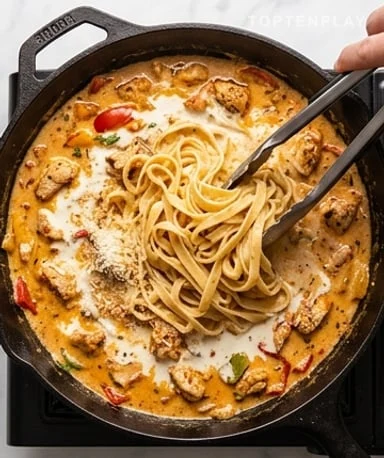 Coat the pasta just before serving