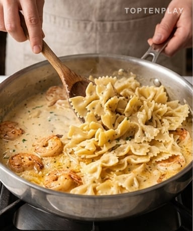Pourquoi je ne fais plus jamais cette sauce avec autre chose que des farfalles