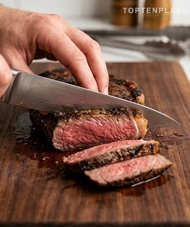 Le steak d'abord, toujours