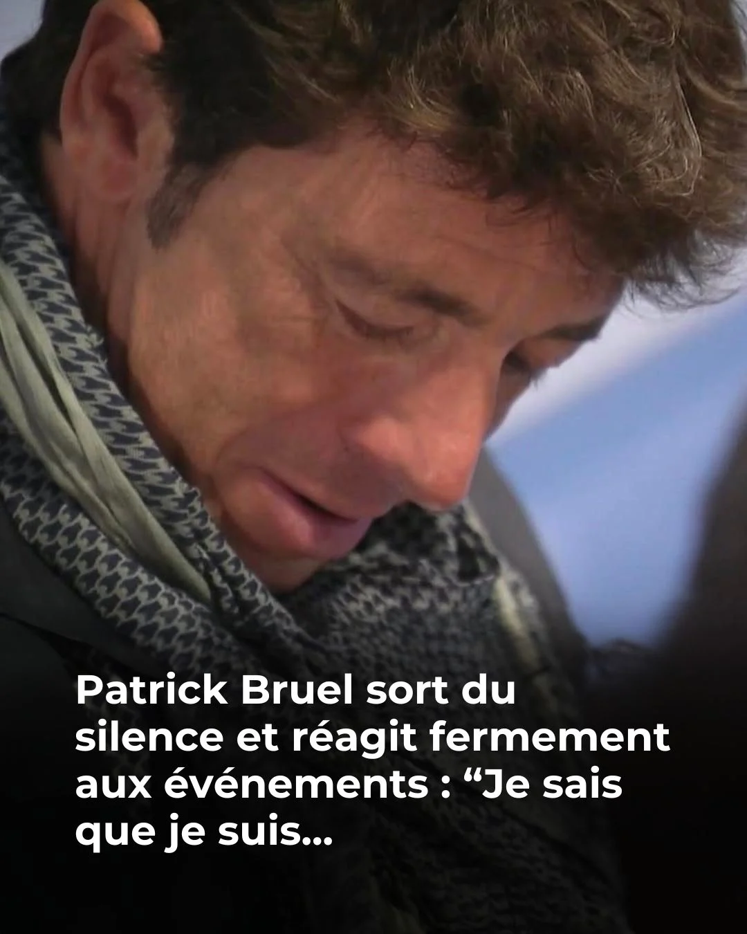 Patrick Bruel : « Je sais que je suis mort professionnellement »