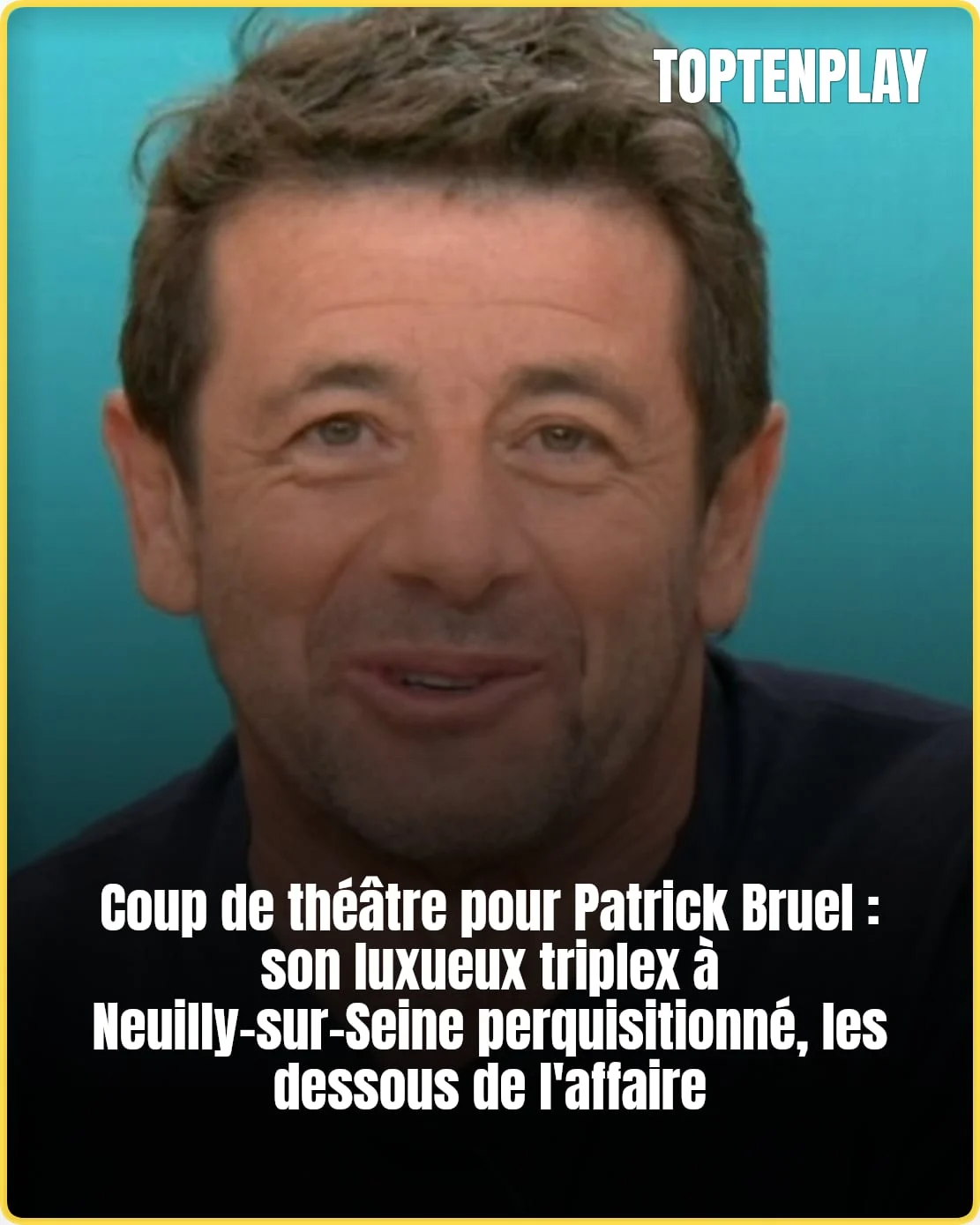 Patrick Bruel : mystère autour de son triplex à Neuilly 🕵️‍♂️