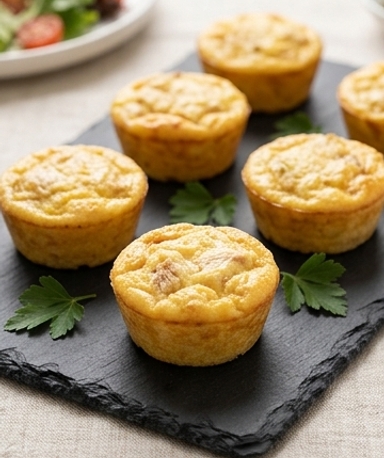 Petits Flans au Thon Fondants