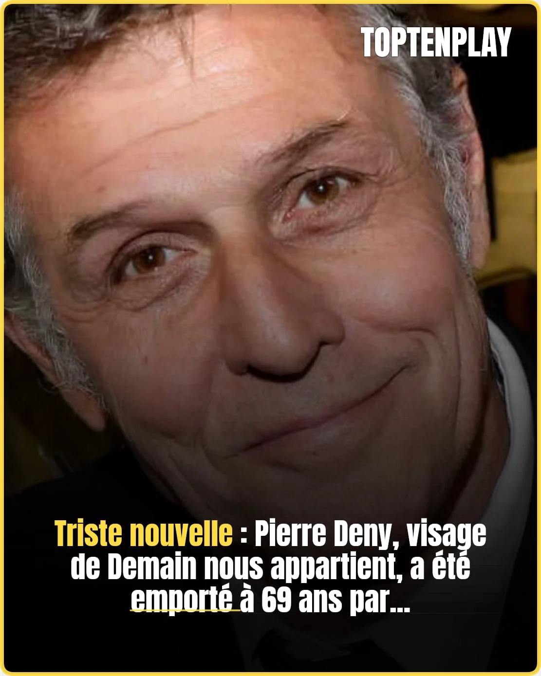Pierre Deny, adieu à un visage familier des séries