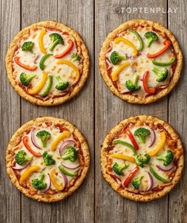 Pizza à Croûte de Poulet (Sans Pâte, Riche en Protéines)