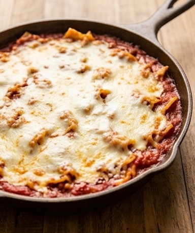 Pizza Lasagna Skillet
