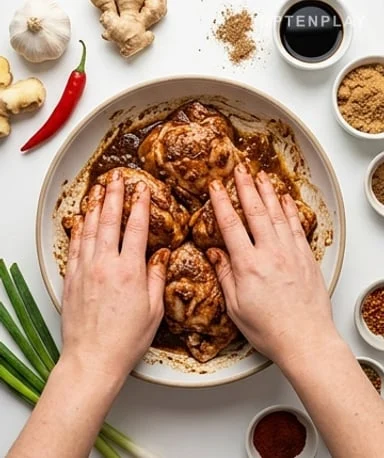 Préparez une marinade qui colle vraiment au poulet