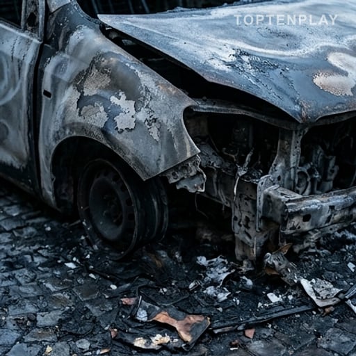 Voiture brûlée, Trocadéro sous tension, périphérique pris d'assaut