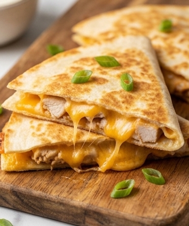 Quesadillas Poulet Ranch