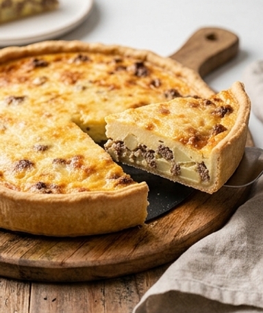 Quiche Viande Hachée et Pommes de Terre