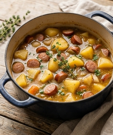 Ragoût Ardennais aux Pommes de Terre