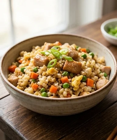 riz-frit-au-poulet-healthy-la-version-allegee-au-c cover