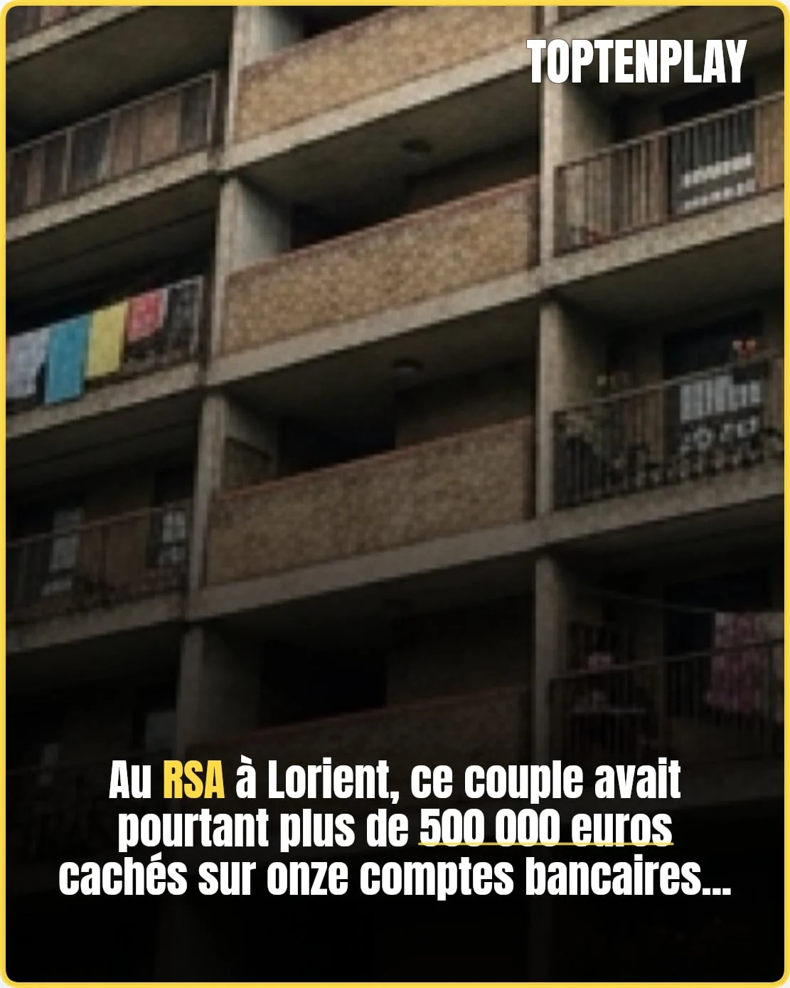RSA: plus de 500 000 € découverts sur les comptes d’un couple