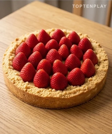 Sablé breton aux fraises : la tarte d'été qui fait craquer tout le monde