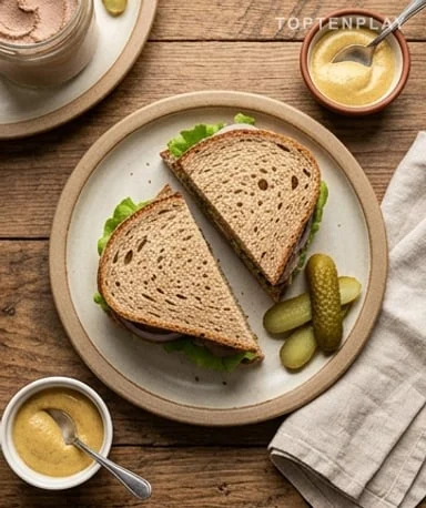 Sandwich façon liverwurst sans porc