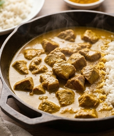 Sauté de veau au curry