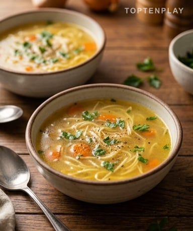 Soupe de vermicelles façon grand-mère : le bouillon qui tient chaud sans prise de tête