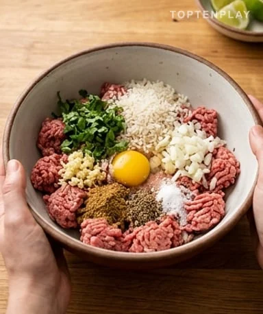 Les boulettes méritent une main légère