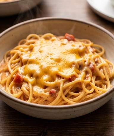 Spaghetti au Poulet à la Mijoteuse