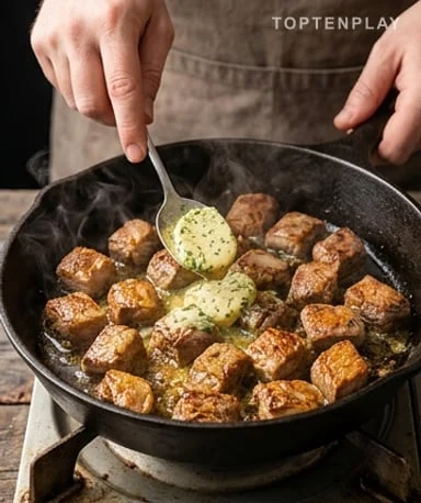 La viande a besoin de temps