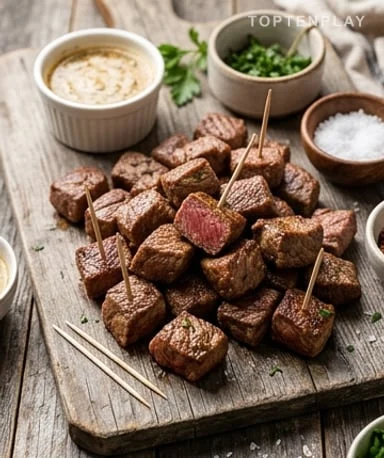 Steak Bites au Beurre Cowboy