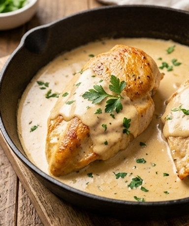 Suprême de Poulet Sauce Crémeuse