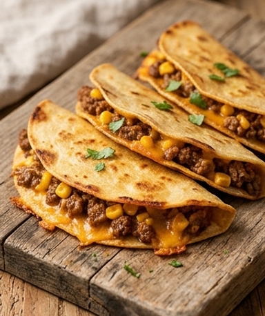 Tacos croustillants au four
