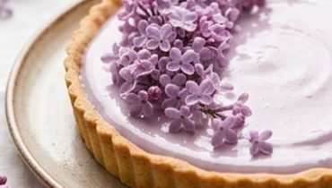 Tarte au lilas vegan : la recette florale du printemps