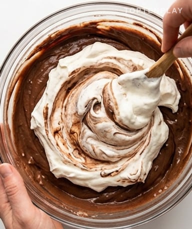 Mélangez le pudding sans vous presser
