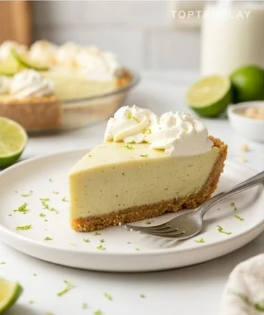 Tarte Key Lime aux Noix de Macadamia