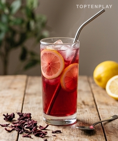 Thé hibiscus citron fait maison : la boisson qui rafraîchit vraiment